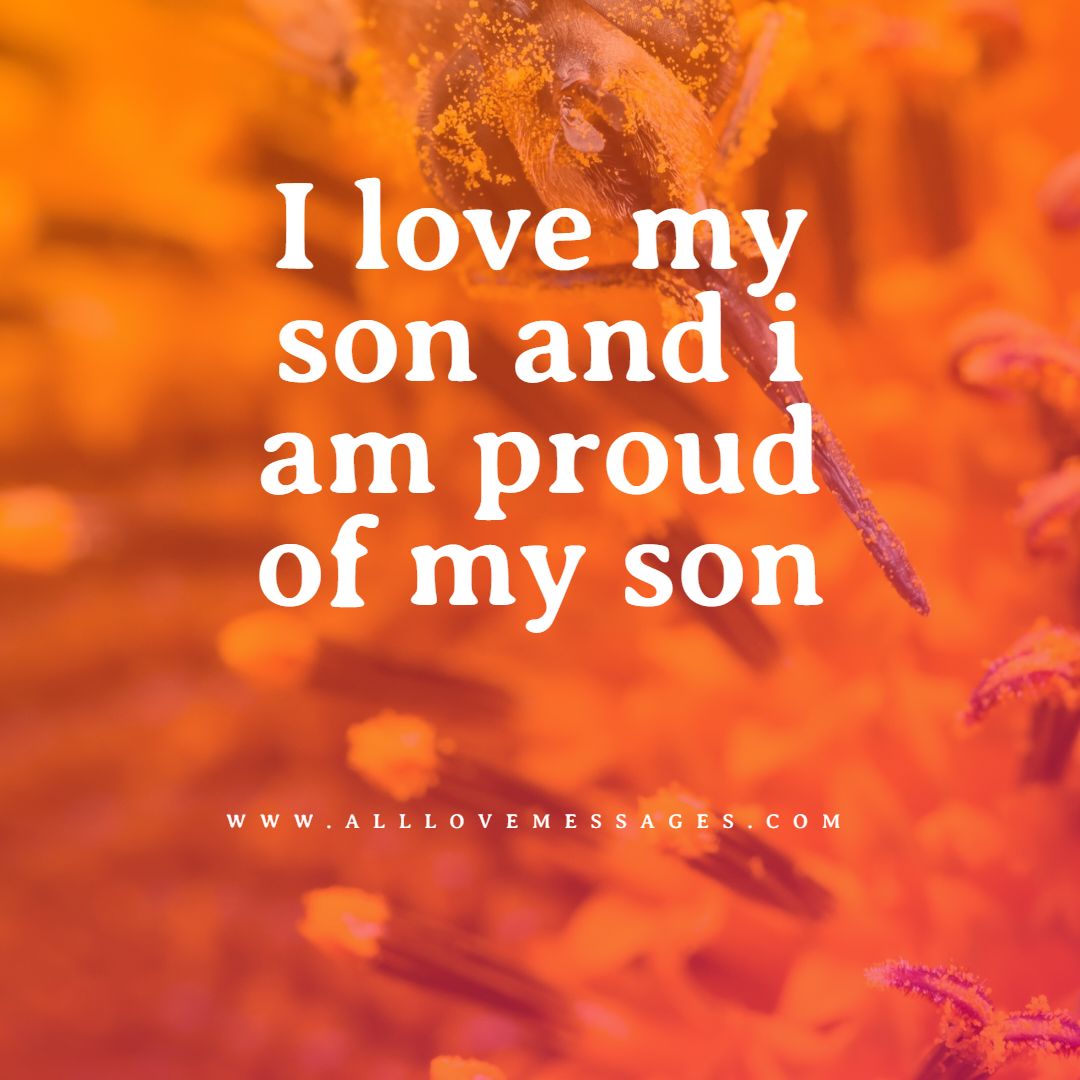 To My Son I'll Love You Forever Mom and Best Proud Son Color