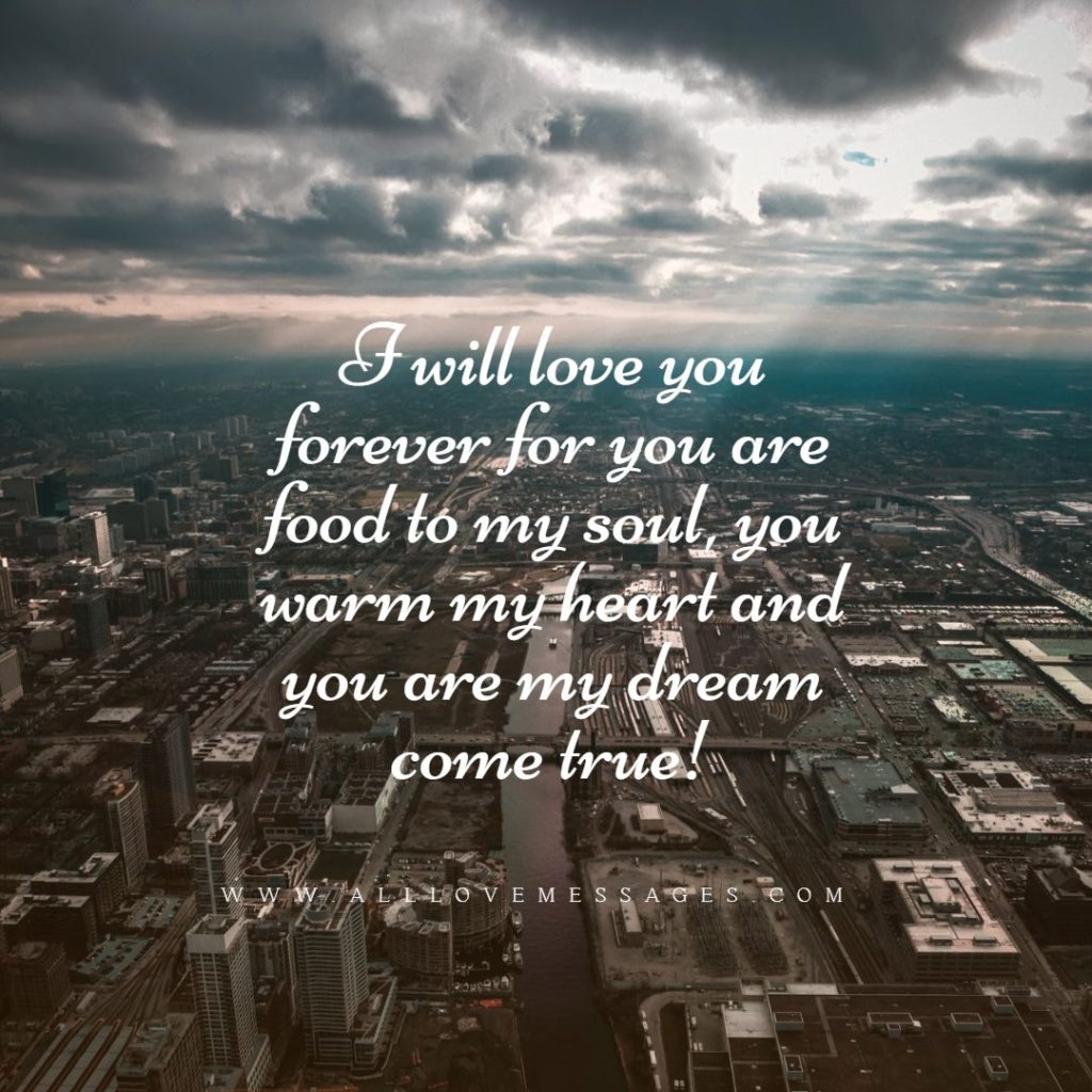 28 You Are My Dream Come True Quotes All Love Messages