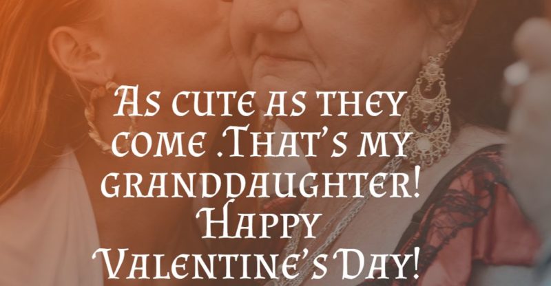 23 Granddaughter Valentine Messages